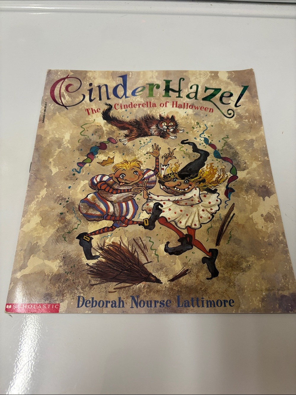 Scholastic CinderHazel Halloween Party Poster - Multicolor Artwork